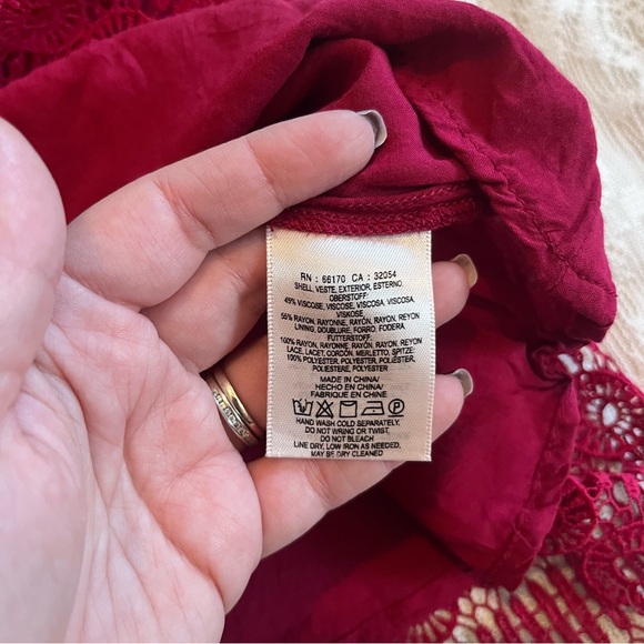 Anthropologie Floreat Aveline long sleeve lace crochet dress - Picture 8 of 10